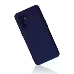 Oppo Reno 6 Kılıf Nano İçi Kadife Silikon - Mor-2