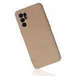 Oppo Reno 6 Kılıf Nano İçi Kadife Silikon - Pudra-2