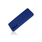 Oppo Reno 6 Kılıf Nano İçi Kadife Silikon - Mavi-3
