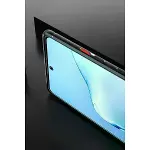 Samsung Galaxy A91 / S10 Lite Kılıf Range Yüzüklü Silikon - Siyah-kırmızı-7