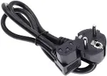 C13 Power Kablo - 90 Derece L Uç - Dik Açılı - Standart Power Kablosu - 1.8 mt-5