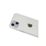 İphone 13 Rainbow Kamera Lens Koruma Cam - Mor-1