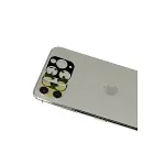 İphone 11 Pro Max Rainbow Kamera Lens Koruma Cam - Yeşil-2
