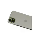 İphone 11 Pro Max Rainbow Kamera Lens Koruma Cam - Yeşil-1