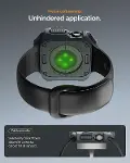 Apple Watch 46mm Seri 11/10 ile Uyumlu Kılıf Rugged Armor 2 Dark Gray - ACS10500-6