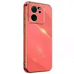 Xiaomi Mi 13t Pro Kılıf Volet Silikon - Kırmızı-1
