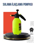Ayarlı Nozullu 2L Basınçlı El Püskürtücü Jant Cam Temizlik Cila İçin-1