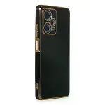 Xiaomi Redmi Note 12 Pro Plus Kılıf Volet Silikon - Siyah-2