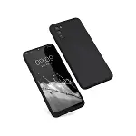 Samsung Galaxy A03s Kılıf First Silikon - Siyah-2