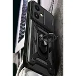 Vivo Y27 Kılıf Pars Lens Yüzüklü Silikon - Gümüş-3