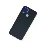 Realme C15 Kılıf Nano İçi Kadife Silikon - Lacivert-2