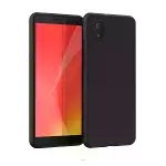 Tcl L7 Kılıf First Silikon - Siyah-1