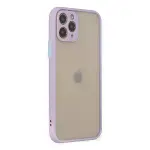 İphone 11 Pro Kılıf Montreal Silikon Kapak - Mor-2