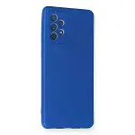 Samsung Galaxy A72 Kılıf First Silikon - Mavi-2