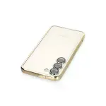 Samsung Galaxy S23 Plus Kılıf Razer Lensli Silikon - Gold-3