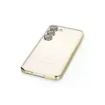 Samsung Galaxy S23 Plus Kılıf Razer Lensli Silikon - Gold-4