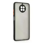 Xiaomi Redmi Note 9 5g Kılıf Montreal Silikon Kapak - Siyah-1