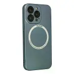 İphone 13 Pro Kılıf Jack Magneticsafe Lens Silikon - Sierra Blue-6