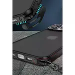 İphone 14 Pro Kılıf Elegant Kapak - Pudra-2
