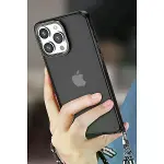 İphone 14 Pro Kılıf Elegant Kapak - Pudra-3