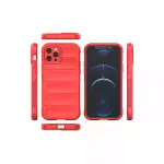 İphone 12 Pro Max Kılıf Optimum Silikon - Kırmızı-3