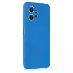 Xiaomi Redmi Note 12 4g Kılıf First Silikon - Mavi-3