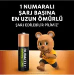 Şarj Edilebilir Aa 2500Mah Piller, 4'Lü Paket-2