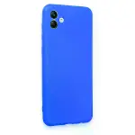 Samsung Galaxy A04 Kılıf First Silikon - Mavi-2