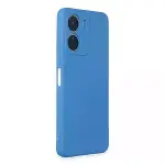 Vivo Y16 Kılıf First Silikon - Mavi-2