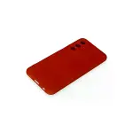 Samsung Galaxy M34 5g Kılıf First Silikon - Kırmızı-4