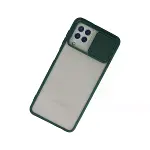 Samsung Galaxy A22 Kılıf Palm Buzlu Kamera Sürgülü Silikon - Yeşil-3