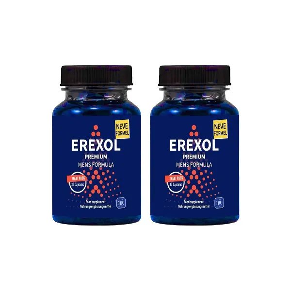Erexol 2 Adet Erkekleri Desteklemeye L-argininli L-citrullineli macatozlu çinko Üzüm Extreli 30lu