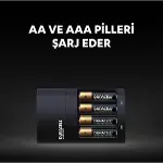 Cef 14 Şarj Aleti Ve Şarj Edilebilir Aaa 750Mah 2 Pil-4