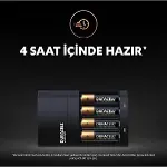 Cef 14 Şarj Aleti Ve Şarj Edilebilir Aaa 750Mah 2 Pil-6