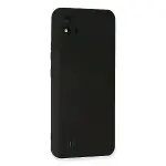 Realme C11 2021 Kılıf Nano İçi Kadife Silikon - Siyah-3
