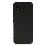 Realme C11 2021 Kılıf Nano İçi Kadife Silikon - Siyah-1