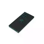 Galaxy S24 Ultra Kılıf Montreal Yüzüklü Silikon Kapak - Yeşil-4