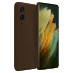 Samsung Galaxy S25 Edge First Silikon - Kahverengi-1