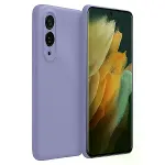 Samsung Galaxy S25 Edge First Silikon - Lila-1