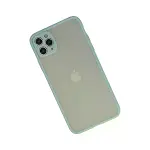İphone 12 Pro Kılıf Montreal Silikon Kapak - Turkuaz-3