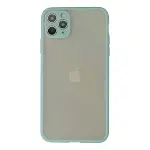 İphone 12 Pro Kılıf Montreal Silikon Kapak - Turkuaz-1