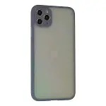 İphone 12 Pro Kılıf Montreal Silikon Kapak - Gri-2