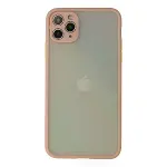 İphone 12 Pro Kılıf Montreal Silikon Kapak - Pembe-1