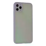 İphone 12 Pro Kılıf Montreal Silikon Kapak - Mor-2
