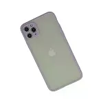 İphone 12 Pro Kılıf Montreal Silikon Kapak - Mor-3