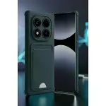 Xiaomi Redmi Note 14 Pro Plus Kelvin Kartvizitli Silikon - Derin Mor-2
