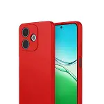 Oppo A5 Pro 4g First Silikon - Kırmızı-2