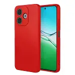 Oppo A5 Pro 4g First Silikon - Kırmızı-1