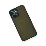 İphone 12 Pro Max Kılıf Montreal Silikon Kapak - Lacivert-3