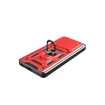 Xiaomi Redmi Note 14 4g Pars Lens Yüzüklü Silikon - Kırmızı-4